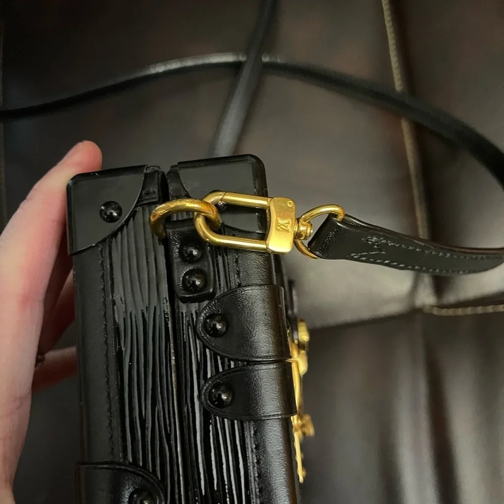 Louis Vuitton Petite Malle Hard Trunk Crossbody